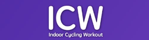 application indoor cycling workout logo