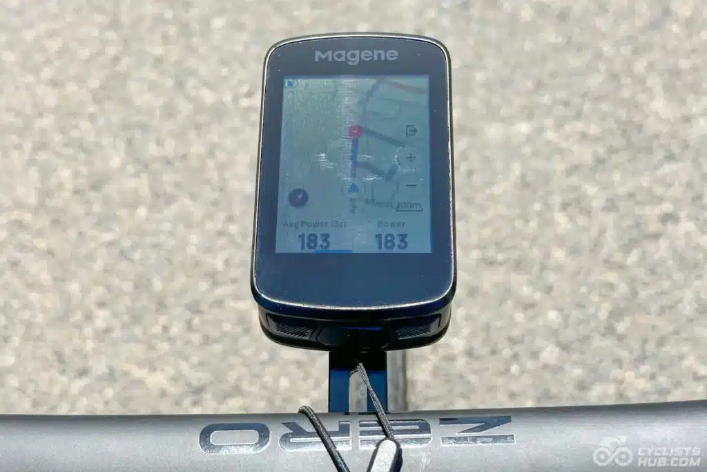 magene c606 navigation