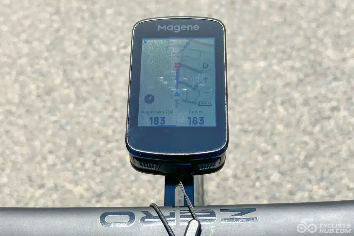 magene c606 navigation