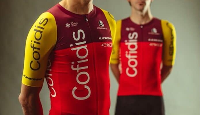 maillot cofidis 2025