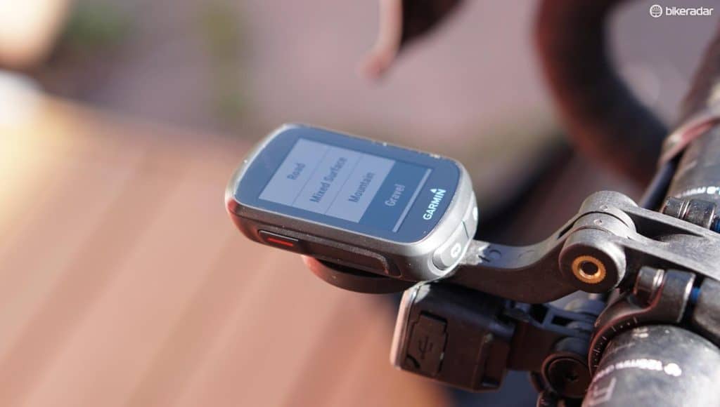garmin edge 130 boutons