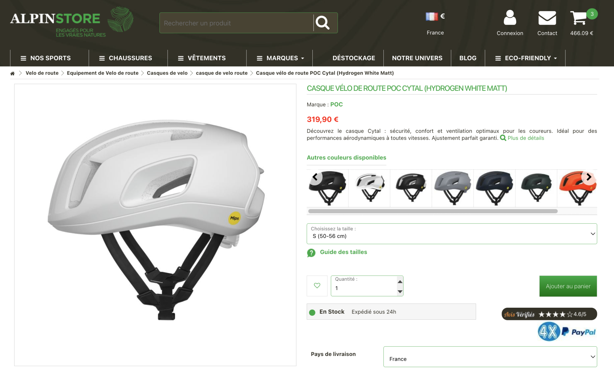 avis vérifié alpinstore