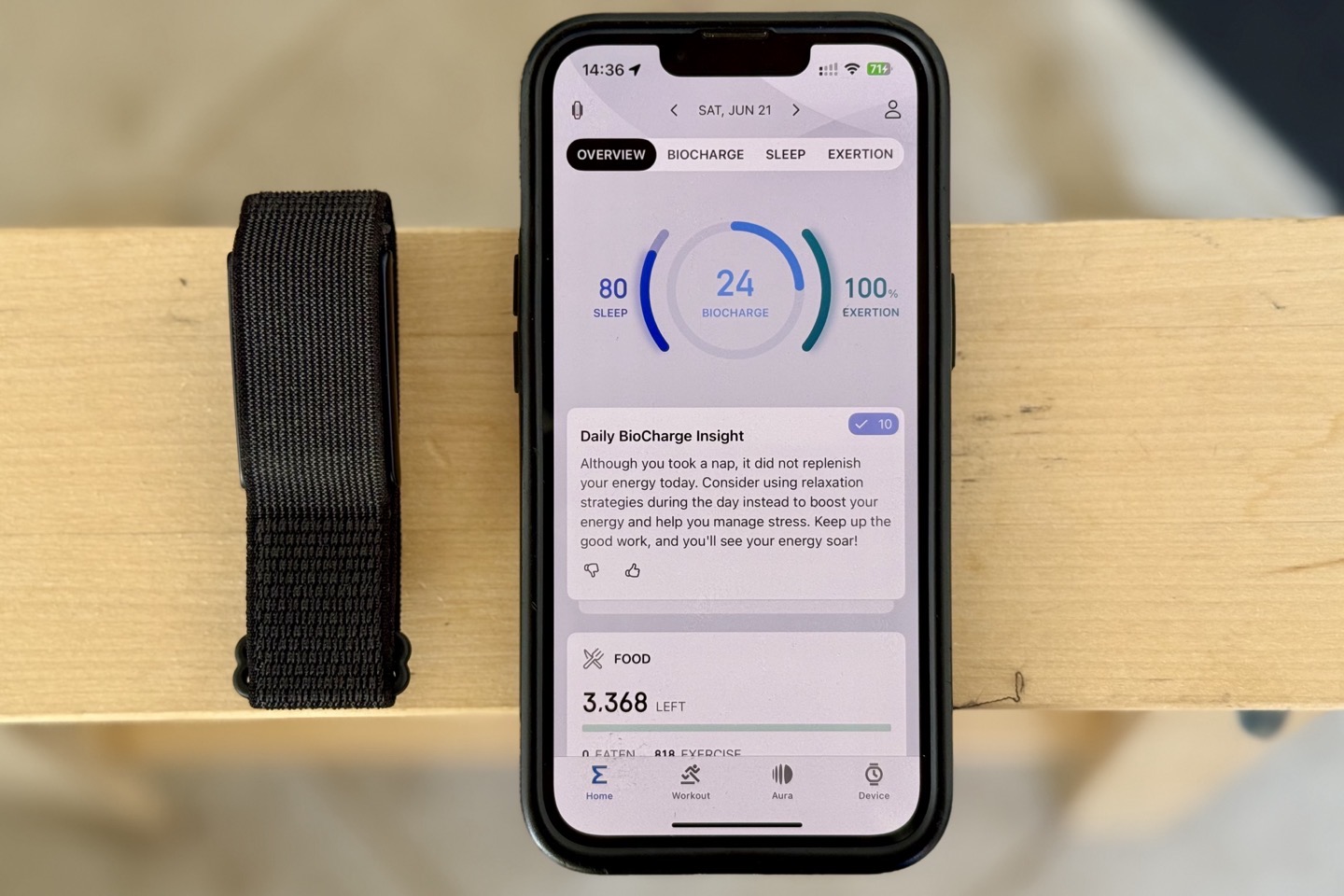 interface amazfit helio
